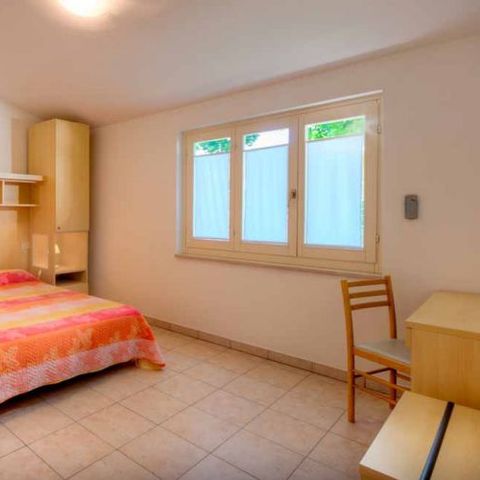 Apartement 3 Personen - 32 Quadratmeter großes, gemauertes Studio mit Veranda