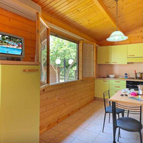 Bungalow 5 personen - Houten trilocale