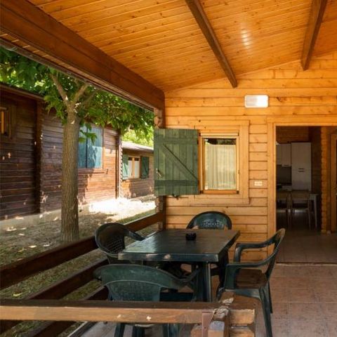 Bungalow 5 personen - Houten trilocale