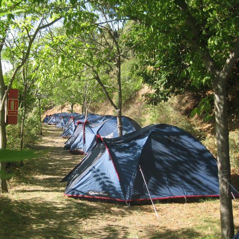 STAANPLAATS - kleine tent