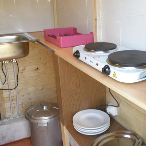 CHALET 2 personnes - Cabane en bois PEÑABÓN avec cuisine