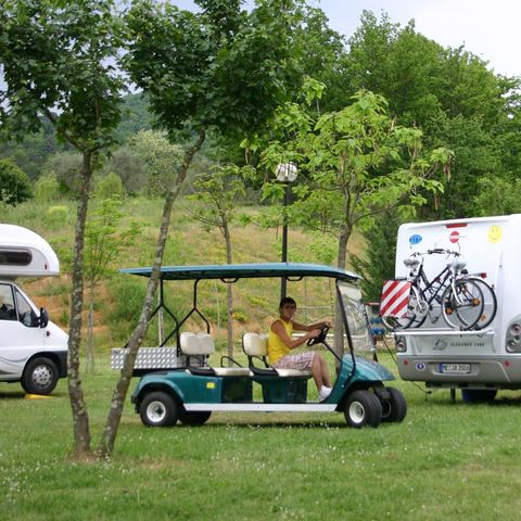 PIAZZOLA - Piazzola per auto da campeggio grande (pacchetto da 2 persone)