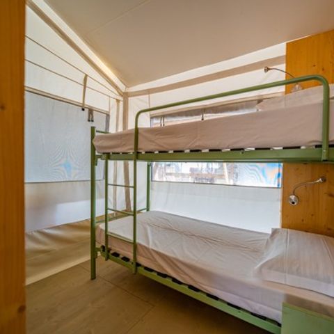 Stacaravan 6 personen - Safaritent | 2 slaapkamers | 4/6 personen | 1 badkamer