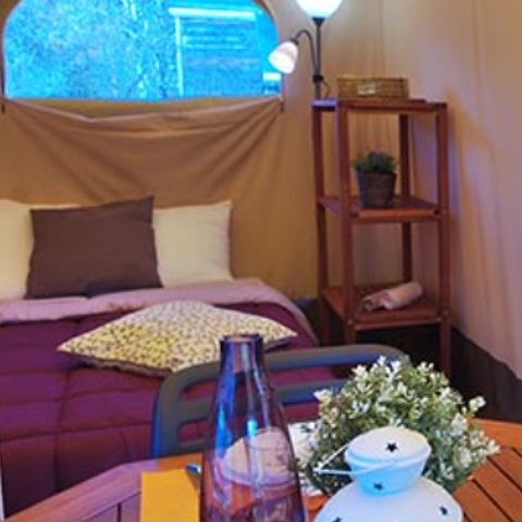 BungalowTent 6 personen - Hypitipy 23m² - 2 kamers - geen sanitair