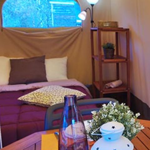 Bungalowtent 6 personen - Hypitipy 23m²- 2 kamers - geen sanitair