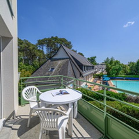 STUDIO 2 personen - Met balkon