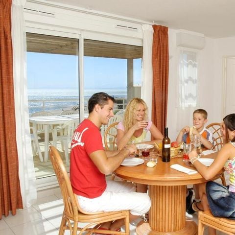 APPARTEMENT 6 personen - 3 KAMERS ZEEZICHT