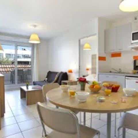 APARTEMENTO 4 personas - Apartamento de 2 piezas para 4 personas con aire acondicionado