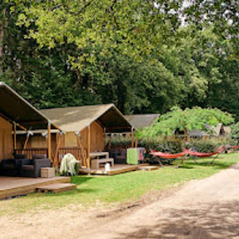 CANVAS AND WOOD TENT 5 people - Wood