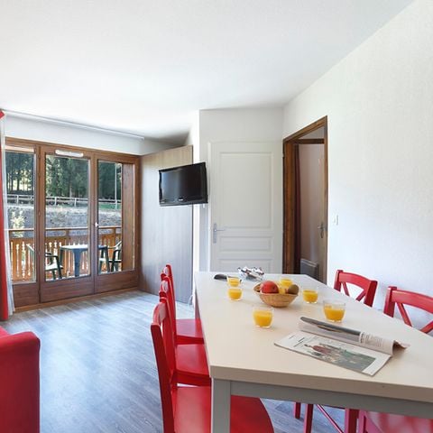 Apartement 6 Personen - 2-Zimmer-Kabine