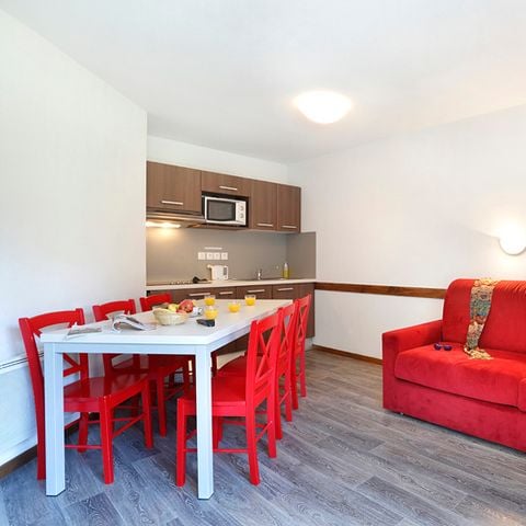 Apartement 6 Personen - 2-Zimmer-Kabine