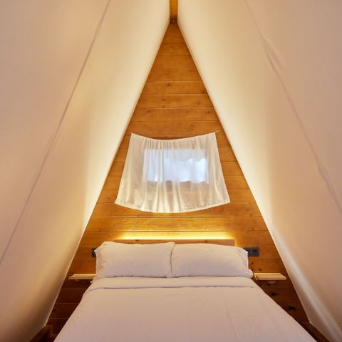 TENTE TOILE ET BOIS 2 personnes - Glamping Tipi Pinar