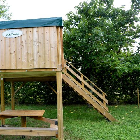 UNUSUAL ACCOMMODATION 2 people - Stilt tent Albas 2