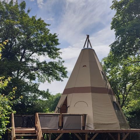 UNIEKE ACCOMMODATIE 4 personen - Indiase Tipi Home