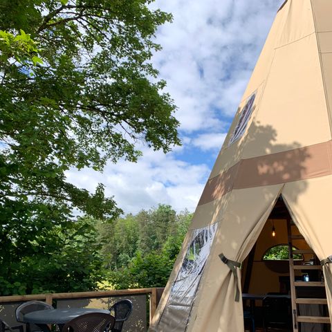 UNIEKE ACCOMMODATIE 4 personen - Indiase Tipi Home