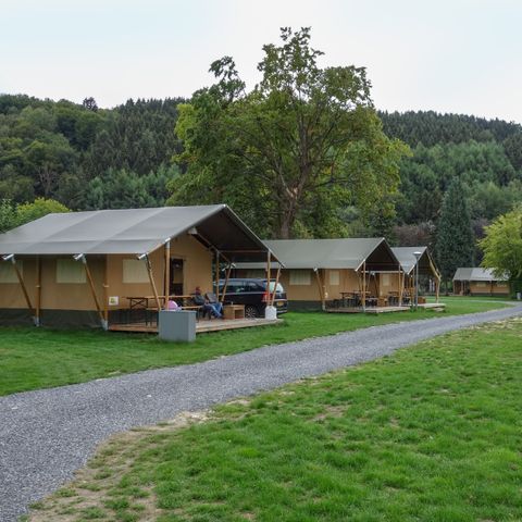 CANVAS AND WOOD TENT 6 people - Safari tent