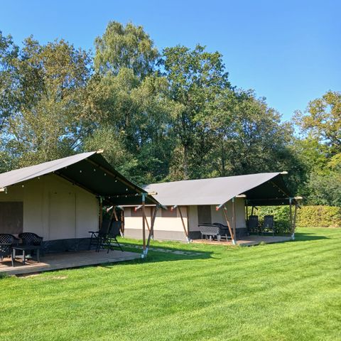 CANVAS AND WOOD TENT 6 people - Safari tent