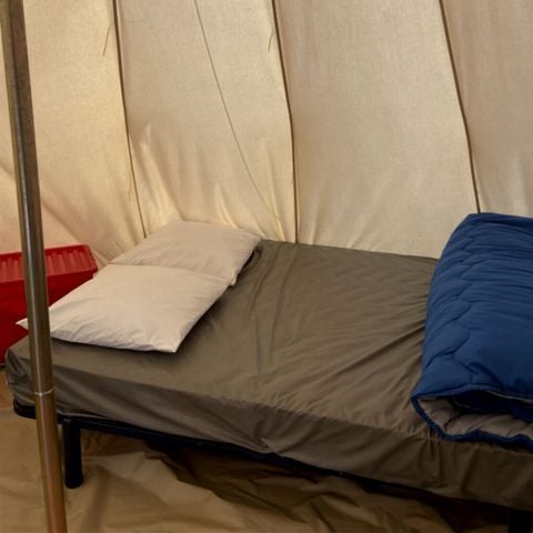 TENTE TOILE ET BOIS 4 personnes - Tipi Indiana