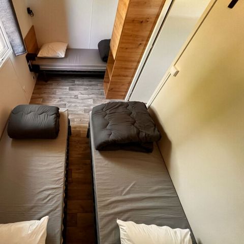 MOBILHOME 5 personas - MH Confort PIKI 2bed 4p + 1 bebé