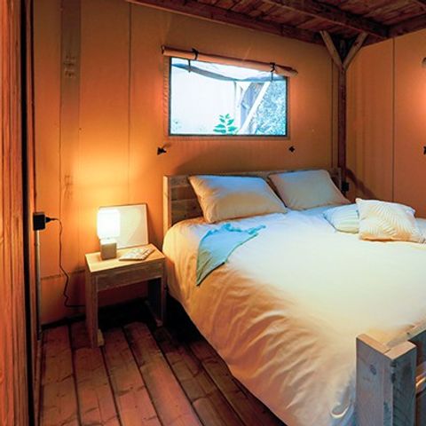 SafariZelt 6 Personen - Safari Lodge Zelt | 3 Schlafz. | 6 Pers. | 1 Bad | Klimaanlage