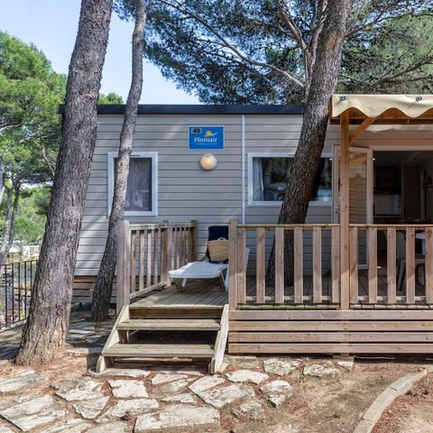 MOBILHOME 6 personnes - Mobil-home | Premium Azure | 3 Ch. | 6 Pers. | Terrasse surélevée | Clim.