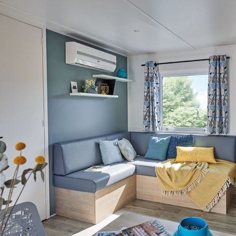 Stacaravan 6 personen - Mobile-home | Comfort | 2 Slaapkamers | 4/6 Pers. | Single terras | Klimaat.