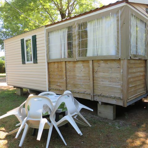 MOBILE HOME 5 people - Vacancial mobile home - without sanitary facilities bunk bed