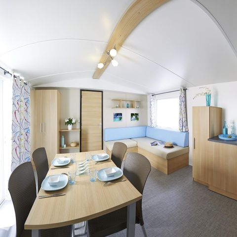 Mobilheim 8 Personen - Rapidhome Modell 3 Schlafzimmer - 2 Badezimmer - Überdachte Terrasse