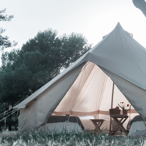 TIENDA DE LONA Y MADERA 2 personas - Glamping