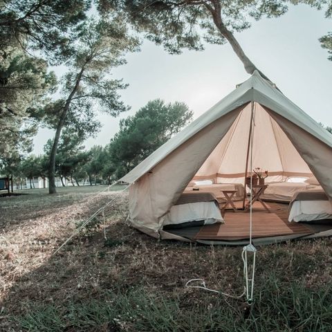 TIENDA DE LONA Y MADERA 2 personas - Glamping