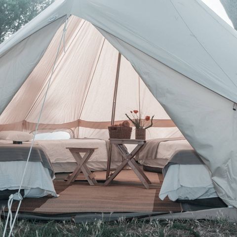 TIENDA DE LONA Y MADERA 2 personas - Glamping