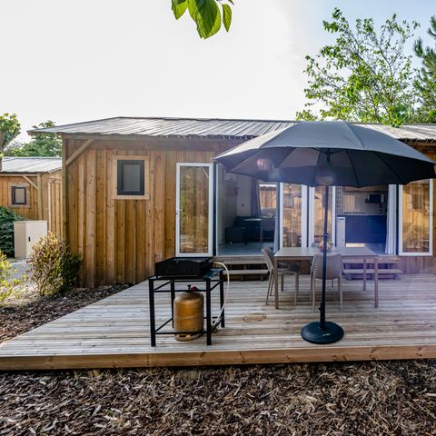 MOBILE HOME 4 people - Cabane Luxe 3 Rooms 4 Persons Air-conditioned + TV