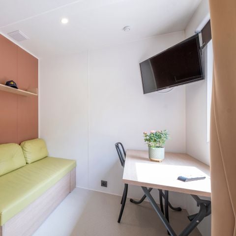 Stacaravan 2 personen - Comfort +1 bed 2 pers