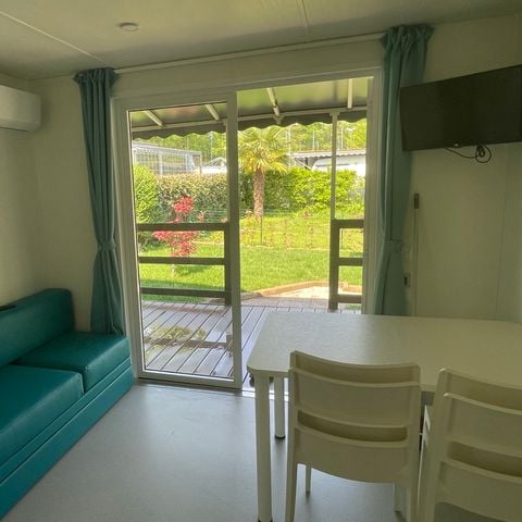 Stacaravan 5 personen - MOBILHOME BELLA 5 PLAATSEN MET TUIN