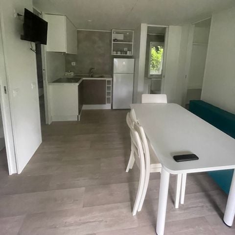 MOBILHOME 6 personas - CASA MÓVIL DE 6 PLAZAS CON JARDÍN PRIVADO