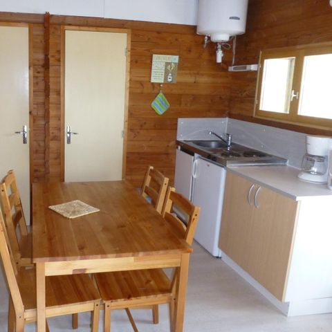 CHALET 4 people - STANDARD - without sanitary facilities