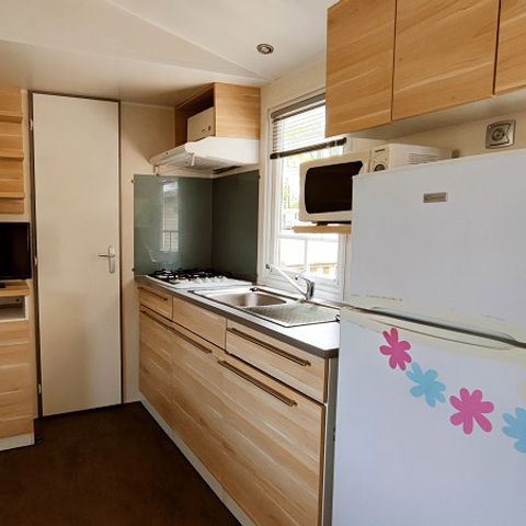 MOBILHOME 6 personas - Confort 30 m² (3 hab-6 pers) - terraza semi-cubierta - TV