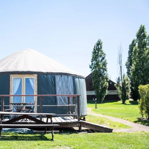 HÉBERGEMENT INSOLITE 4 personnes - Yourte Petite 3 Pièces 4 Personnes (2 adultes + 2 enfants -12 ans) Climatisée