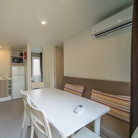 MOBILHOME 6 personnes - Comfort | 3 Ch. | 6 Pers. | Terrasse surélevée | Clim.