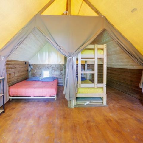 Bungalowzelt 5 Personen - HÜTTE LA BELLE ETOILE