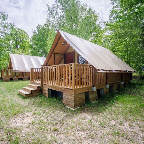 BUNGALOW TOILÉ 5 personnes - CABANE LA BELLE ETOILE