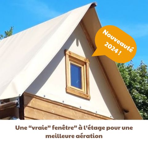 BUNGALOW TOILÉ 2 personnes - CABANE AU CLAIR DE LUNE