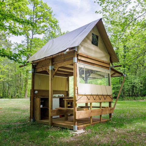 BUNGALOW TOILÉ 2 personnes - CABANE AU CLAIR DE LUNE