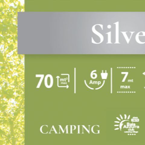 PIAZZOLA - Piazzola Silver: tenda, roulotte o camper, elettricità 3A