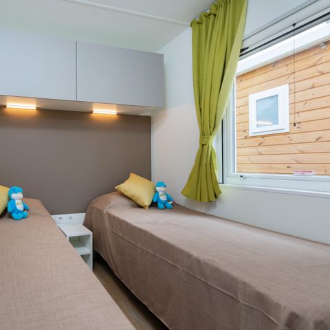 Bungalow 2 Personen - Bungalow Fashion - 2 Personen inklusive Möglichkeit für 2 Personen gegen Aufpreis beim Campingplatz zu buchen (kostenpflichtig)