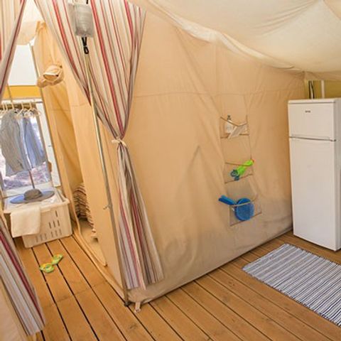 TENTE TOILE ET BOIS 5 personnes - Explorer | 2 Ch. | 5 Pers. | Sans SDB