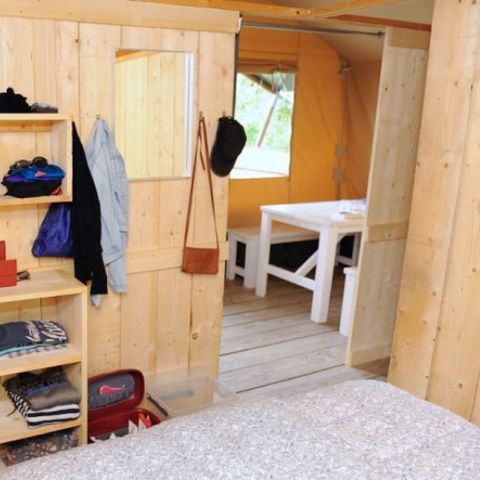 TENDA IN TELA E LEGNO 5 persone - Greenlodge con bagno privato