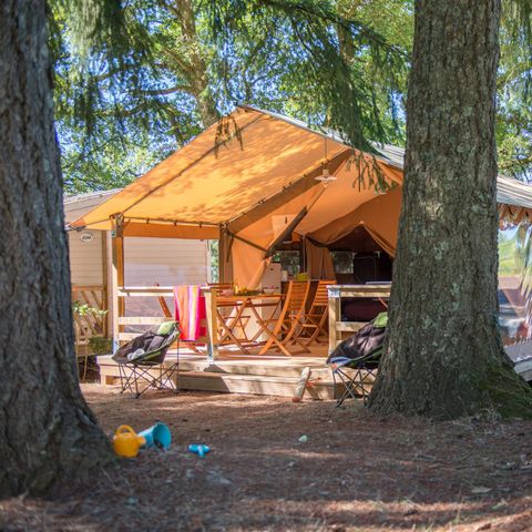 ZELT 5 Personen - Eco Lodge 2 Zimmer - ohne Sanitäranlagen