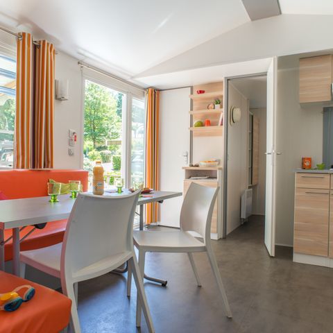 Mobilheim 6 Personen - Mobilheim Confort 32m² 3 Zimmer - klimatisiert