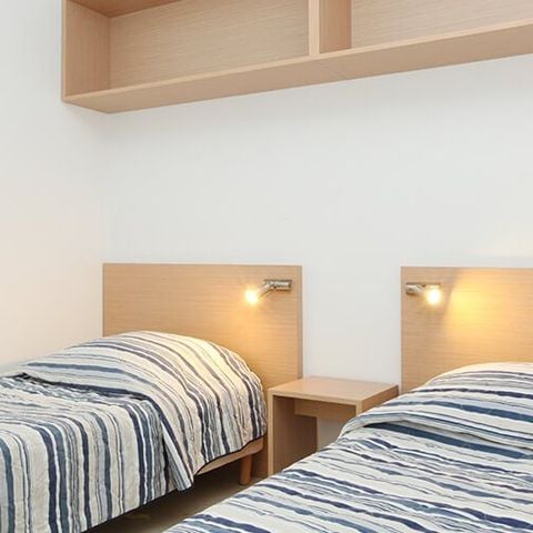 APPARTEMENT 4 personen - 2-kamerappartement met stapelbed en balkon